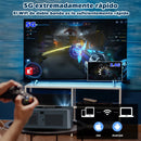 Ljojo™ 4K Android Projector 25000 Lumen Full HD 1080P Home Theater 3D Film WiFi