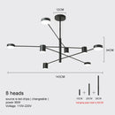 Nordic Minimalist LED Chandelier Living Room Modern Home Indoor Decoration Ljojo