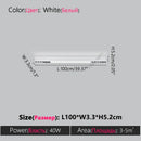 Ljojo Linear Minimalist Ceiling Light