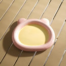 Ceramic Heart Dessert Plate Set by Ljojo - Cute Breakfast Tableware Home Inventory