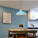 Nordic Color Macaron Chandelier LED Lamp, Modern Dining Table Bedroom Bar Cafe, Multi-color Optional by Ljojo