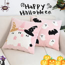 Cute Halloween Embroidered Throw Pillow Cover for Home Decor by Ljojo