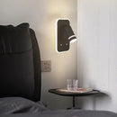 Ljojo LED Spotlight USB Rechargeable Wall Lamp for Living Room - Indoor Bedroom Decor Lighting