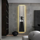 Ljojo Minimalist Figure Art LED Painting Lamp