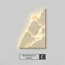 LED Mountain Wall Light with Sunset Effect - Modern Landscape Mural Lamp by Ljojo