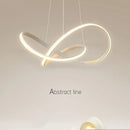Ljojo LED Pendant Chandelier with Remote Control for Home Dining Kitchen Bar