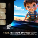 Ljojo™ Magcubic HY310 Mini Projector 1080P Android 11 WiFi6 4K Air Mouse Remote
