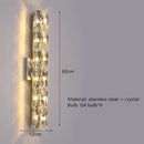 Crystal Hotel Light Headboard - Modern Minimalist Luxury Wall Ljojo
