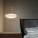Nordic Glass Ceiling Pendant Light for Dining Room by Ljojo | Creative White Cobblestone Glass Home Decor