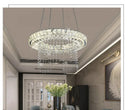 Dimmable LED Chandeliers Modern Crystal Smart Lighting For Dining room Kitchen Living room Lamp Chandelier by Ljojo