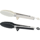 Ljojo 10 Silicone Non-Slip Cooking Clip Stainless Steel Kitchen Tongs BBQ Salad Tools