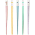 Ljojo Love Alloy Chopsticks Set - Non-Slip, Healthy, Korean Style, 5 Pairs