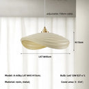 Ljojo Minimalist Chandelier Wabi Sabi E27 LED Pendant Light for Dining Room & Living Room
