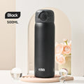 Ljojo 500ML Vacuum Flasks Tumbler, Stainless Steel Thermal Insulated Cup, Hot/Cold Drinkware