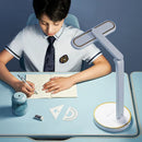 Ljojo LED Desk Lamp: Foldable USB Rechargeable Dimmable Reading Light