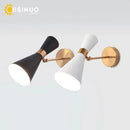Ljojo Minimalist Nordic Wall Light in Gold and Black for Bedroom, Bathroom, Hotel Lighting