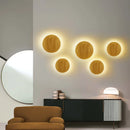 LED Wood Wall Lamp Modern Nordic Style Bedroom Stair Light by Ljojo
