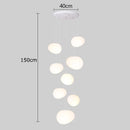 Ljojo LED Pendant Light Chandeliers for Living Room Staircase Indoor Lighting