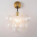 American Vintage Luxury LED Pendant Light Glass Bubble Chandeliers for Living Dinning Bedroom Lamps by Ljojo