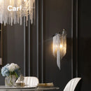 Modern Wall Lamp Bedroom Bedside Tassel High-end Light Luxury Study Lamp by Ljojo