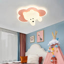 Cloud Ceiling Light Cream LED Round Fixture Kids Bedroom Study Hanging Ljojo