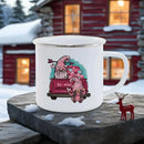 Ljojo Love Enamel Mug Set - Romantic Couples Coffee Cups