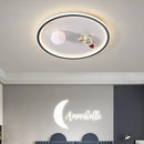 Astronaut LED Ceiling Light Space Children's Room Lamp Boy Bedroom Decor Ljojo