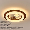 Minimalist Ceiling Lamp Modern Luminaires for Living Room Bedroom Decor by Ljojo