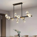 Ljojo Luxury Crystal Living Room Chandelier Modern Bedroom Pendant Lamp Ceiling Light