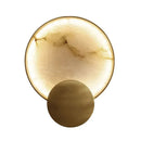 Ljojo Marble Copper Wall Lamp: Modern LED Indoor Lighting for Living Room & Bedroom