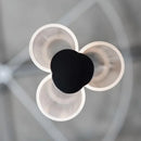 Modern LED Pendant Light Acrylic Chandelier Fixture Stylish Loft Living Room Decor Ljojo