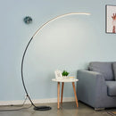 Ljojo LED Floor Lamp Black White Modern Indoor Lighting Fixtures
