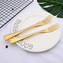 Ljojo 20-Piece Gold Stainless Steel Flatware Cutlery Set