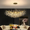 Ljojo Minimalist Nordic Black Gold Silver LED Cluster Lighting Fixtures
