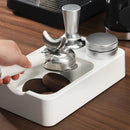 Coffee Grounds Knock Box with Tamper Pad Organizer by Ljojo - Barista Tools