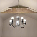 Ljojo Bauhaus Round Metal LED Pendant Lights French Retro Industrial Hanging Lamp