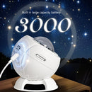 LED Starry Night Light Projector Lamp 3000mAh For Living Room Bedroom Party - Ljojo
