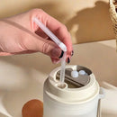 Ljojo 550ml Water Bottle - Sporty Portable Clear Cup with Rope