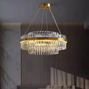 Chandelier Pendant Light - Luxury Crystal Ceiling Lamp for Bedroom - Ljojo