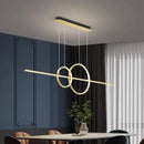 Ljojo LED Pendant Light: Modern Chandelier for Home Dining Living Kitchen Bedroom Decor