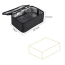 Ljojo Mini Oven Heater: 80W Quick Heating Electric Lunch Box Warmer Plate