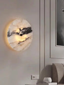 Ljojo Marble LED Wall Lamp: High-class Nordic Lighting Fixture for Living Room, Bedroom, Hallway.