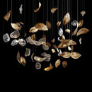 Ljojo Luxury LED Chandelier Modern Living Room Pendant Light - Customizable Art Styles