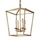 American Vintage Birdcage LED Wall Pendant Lights Modern Iron Hanging Lamps for Bedroom Dining Chandelier by Ljojo