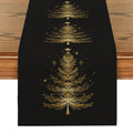 Golden Stars Table Runner - Rustic Wedding Party Decor by Ljojo