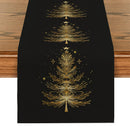 Golden Stars Table Runner - Rustic Wedding Party Decor by Ljojo