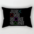 Ljojo 30x50cm Gamer Handle Print Pillowcase for Sofa, Car Seat, Gaming Room