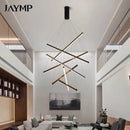 Ljojo LED Pendant Light for Modern Loft Ceiling, Villa Hall, or Highrise Building