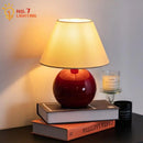 Chestnut Glass Table Lamp LED E27 | French Medieval Cute Atmosphere Designer Desk Lights