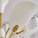 Japanese Style Cream Ceramic Chandelier for Restaurant and Bedroom Decor - Ljojo